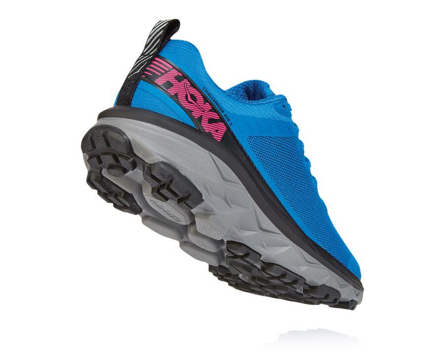 Tenis Hoka One One Trail Mujer Azules - Challenger Atr 5 - JWEX42759